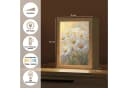 OnlyWow Tischleuchte Lightbox Gänseblümchen Weiß Dimmbar LED Bild 4