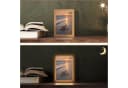 OnlyWow Tischleuchte Lightbox Schildkröte Dimmbar LED Bild 1