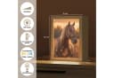 OnlyWow Tischleuchte Pferd Holzrahmen Dimmbar LED Bild 4