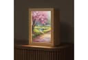 OnlyWow Tischleuchte Lightbox Aquarell Dimmbar LED Farbwechsel Holzrahmen Bild 2