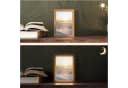 OnlyWow Tischleuchte Strand Dimmbar LED Farbwechsel Holzrahmen Bild 1