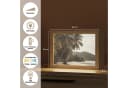 OnlyWow Tischleuchte Lightbox Insel Dimmbar LED Holzrahmen Bild 4
