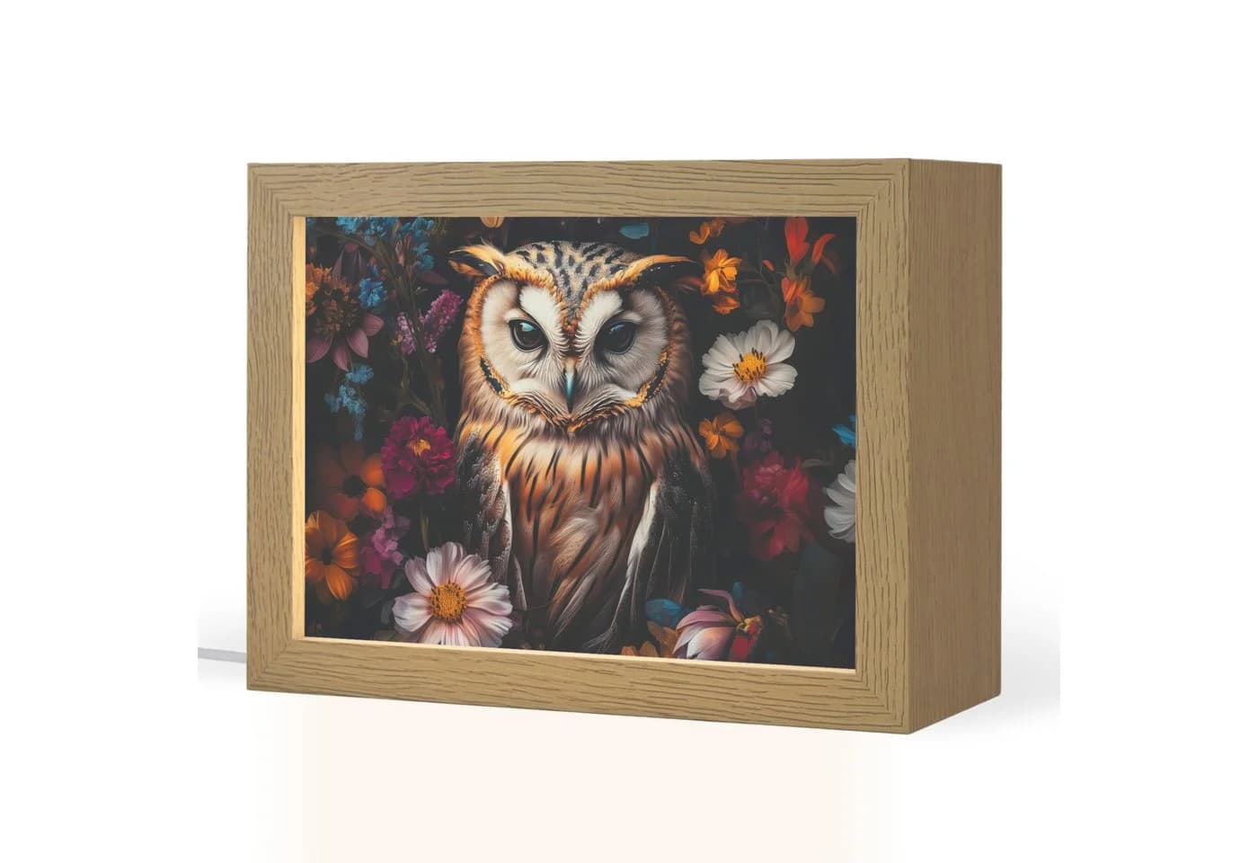 OnlyWow Tischleuchte Eule Bunt Dimmbar LED - Bild 2