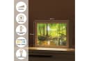 OnlyWow Tischleuchte Wald Landschaft LED Dimmbar Holzrahmen Bild 4