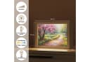 OnlyWow Tischleuchte Lightbox Aquarell Dimmbar LED Holzrahmen Bild 4