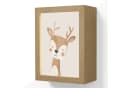 OnlyWow Wandleuchte Lightbox Hirsche Beige LED Dimmbar Bild 2