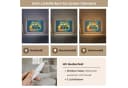OnlyWow Wandleuchte Lightbox Traktor Grün Dimmbar LED Bild 5