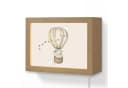 OnlyWow Wandleuchte Lightbox Elefant Beige Dimmbar LED Bild 2