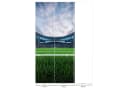 OnlyWow Fototapete Kinderzimmer Fußballstadion Grün Matt Bild 5