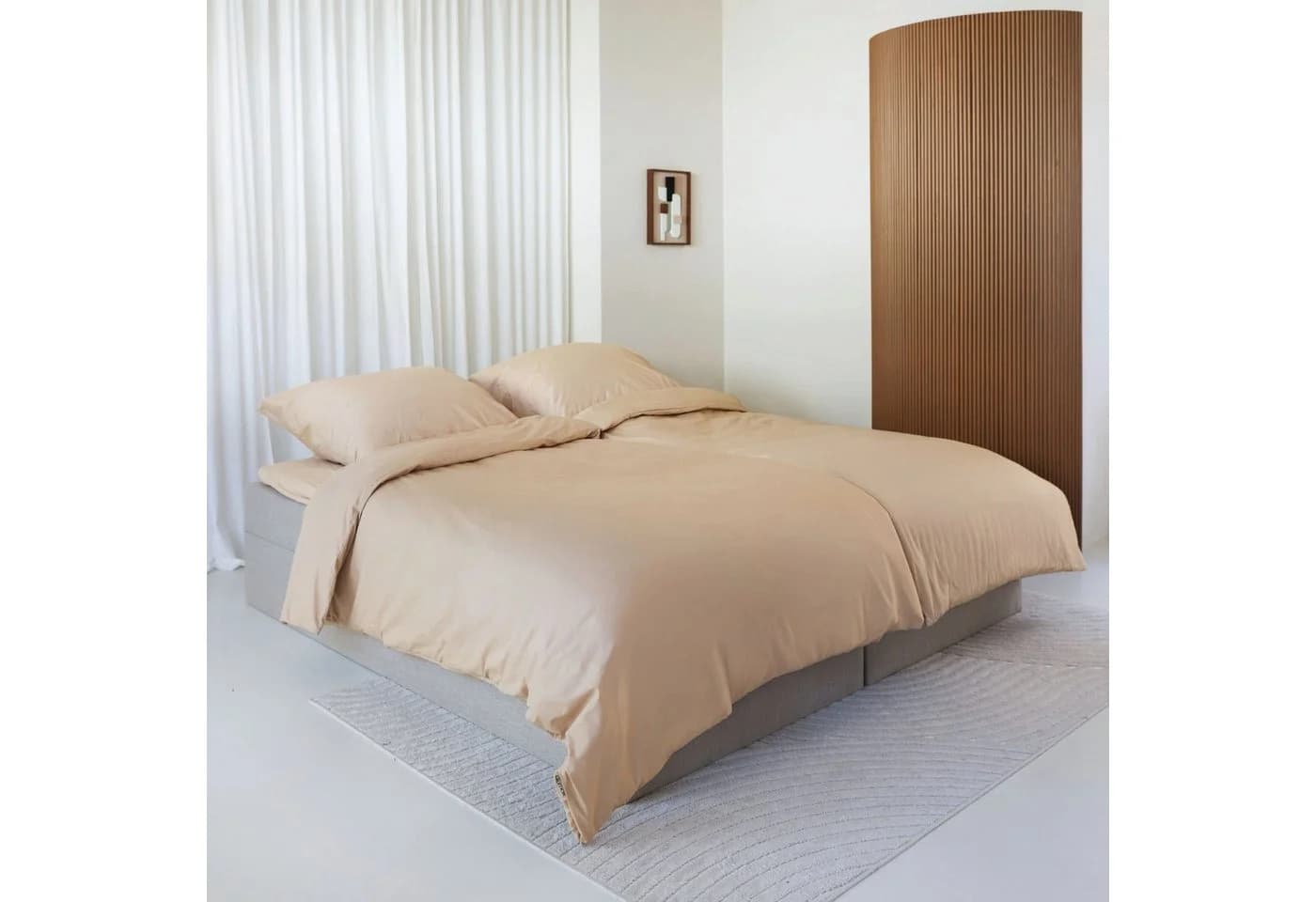 Plumelle Earth Baumwollbettdecke Beige Waschbar Ohne Bezug