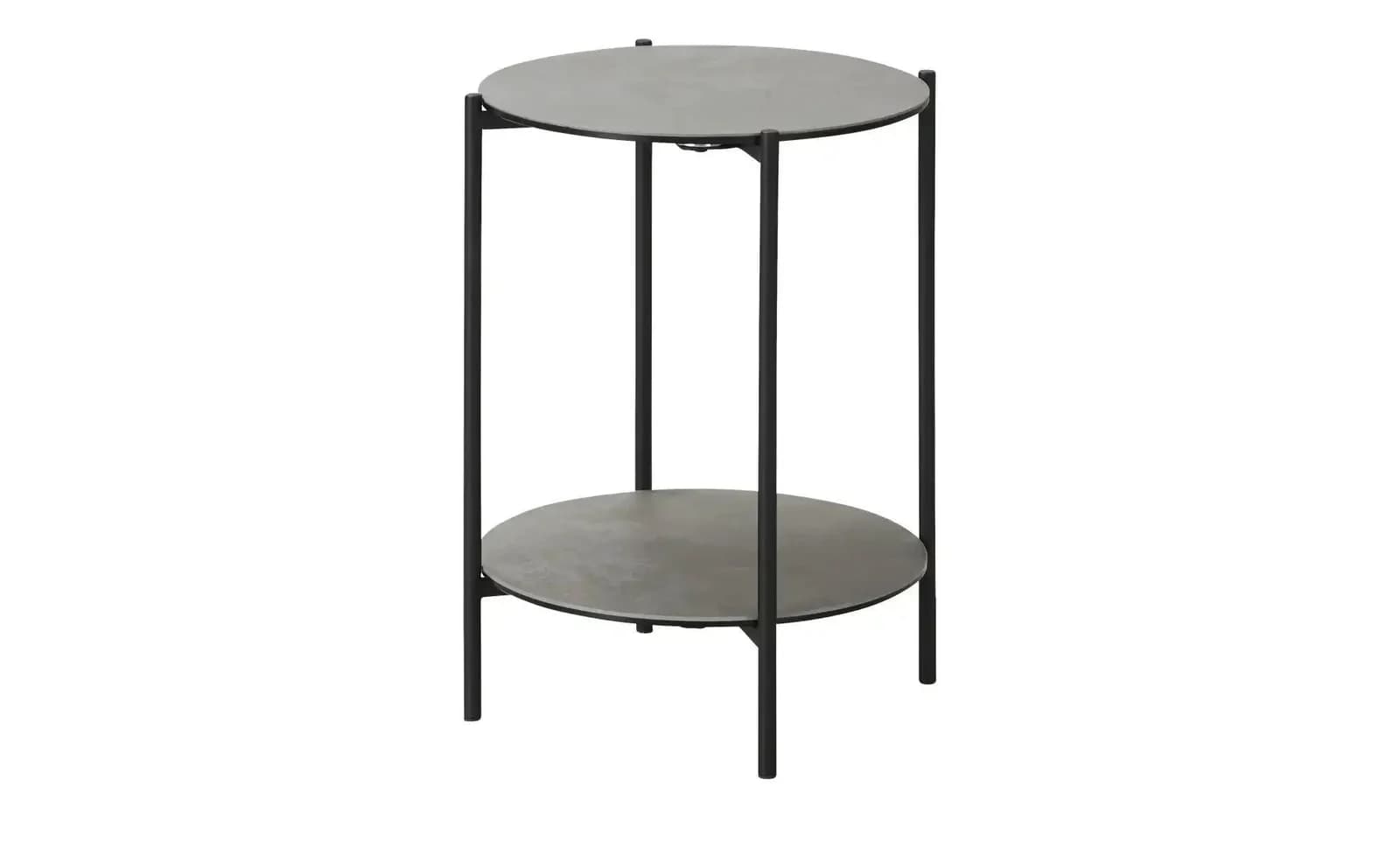 Jette Home Beistelltisch Fellow I Grau Glas Keramik