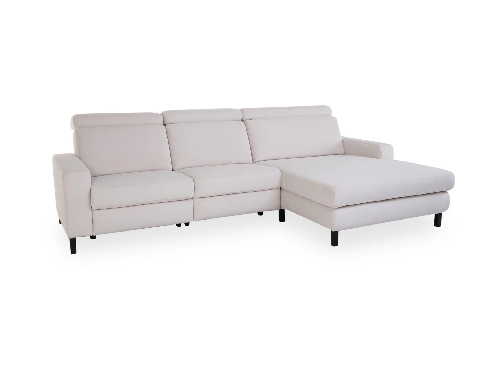 Polsterecke Vito BENEFIT 2.0 Weiß Stoff Easy Care