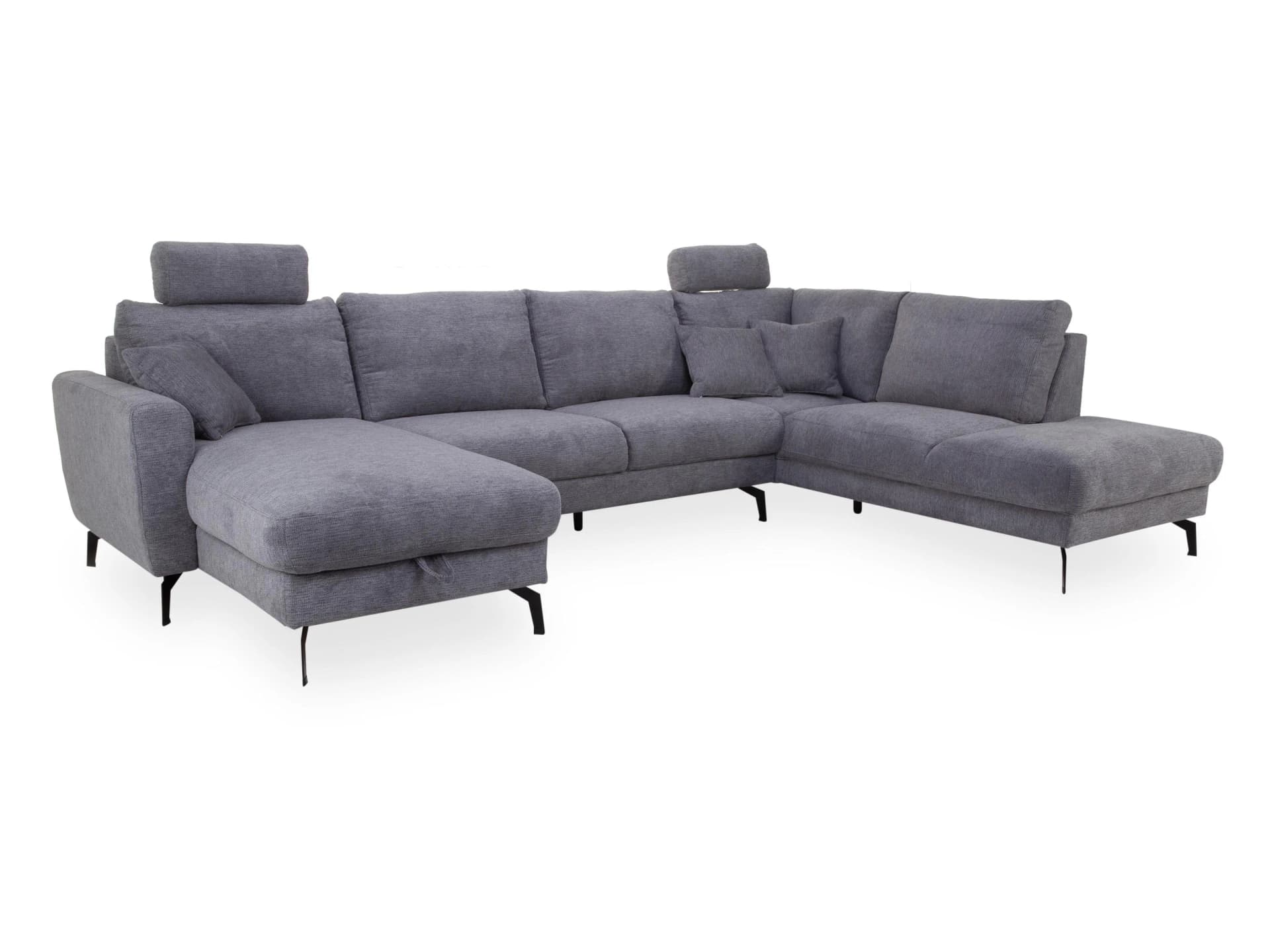 Wohnlandschaft HARPER MONIZ 3-teilig mit Bettkasten