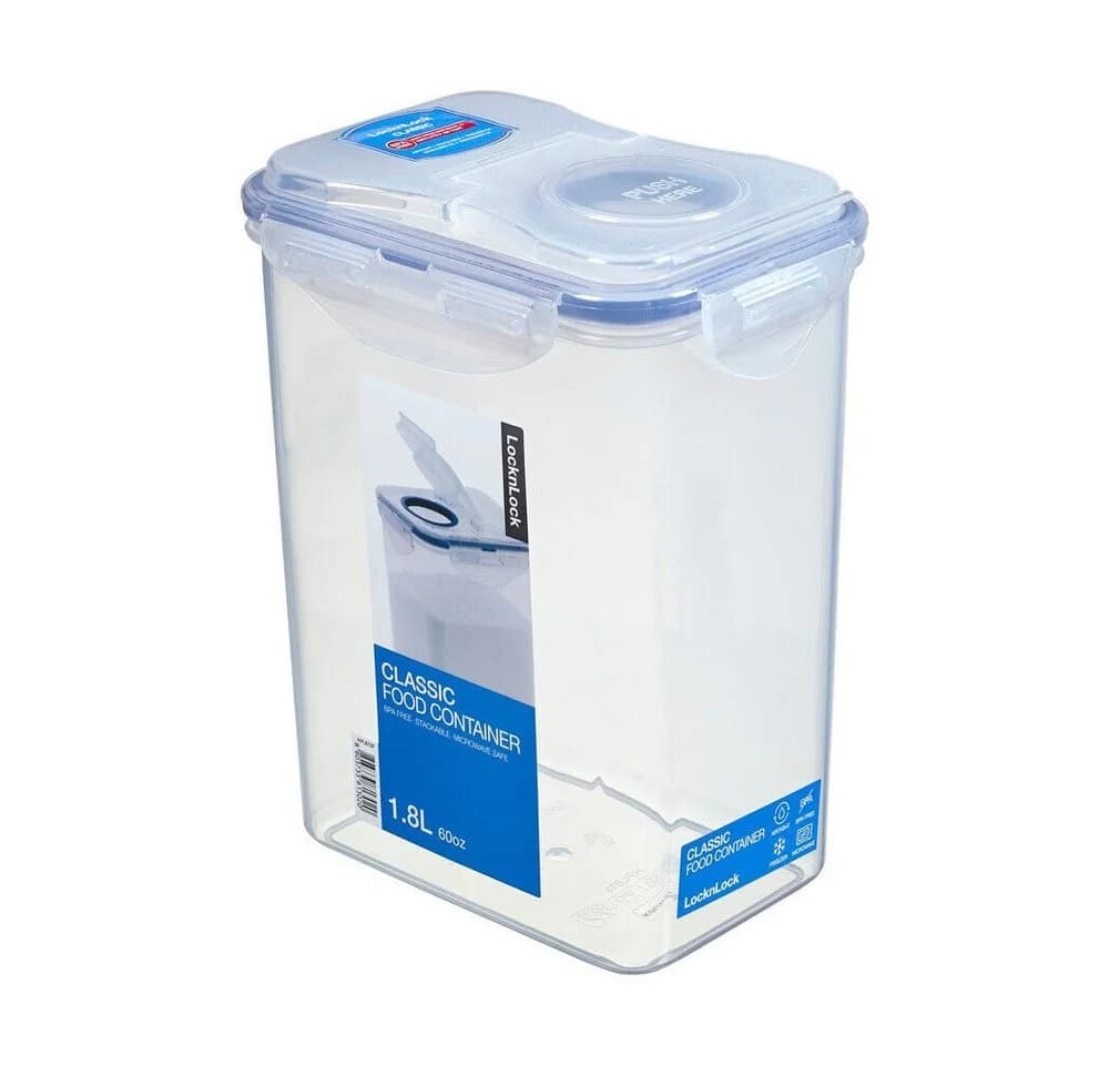 LOCK & LOCK Frischhaltedose 1,8 l Classic Special Blau mit Schütte - Bild 2