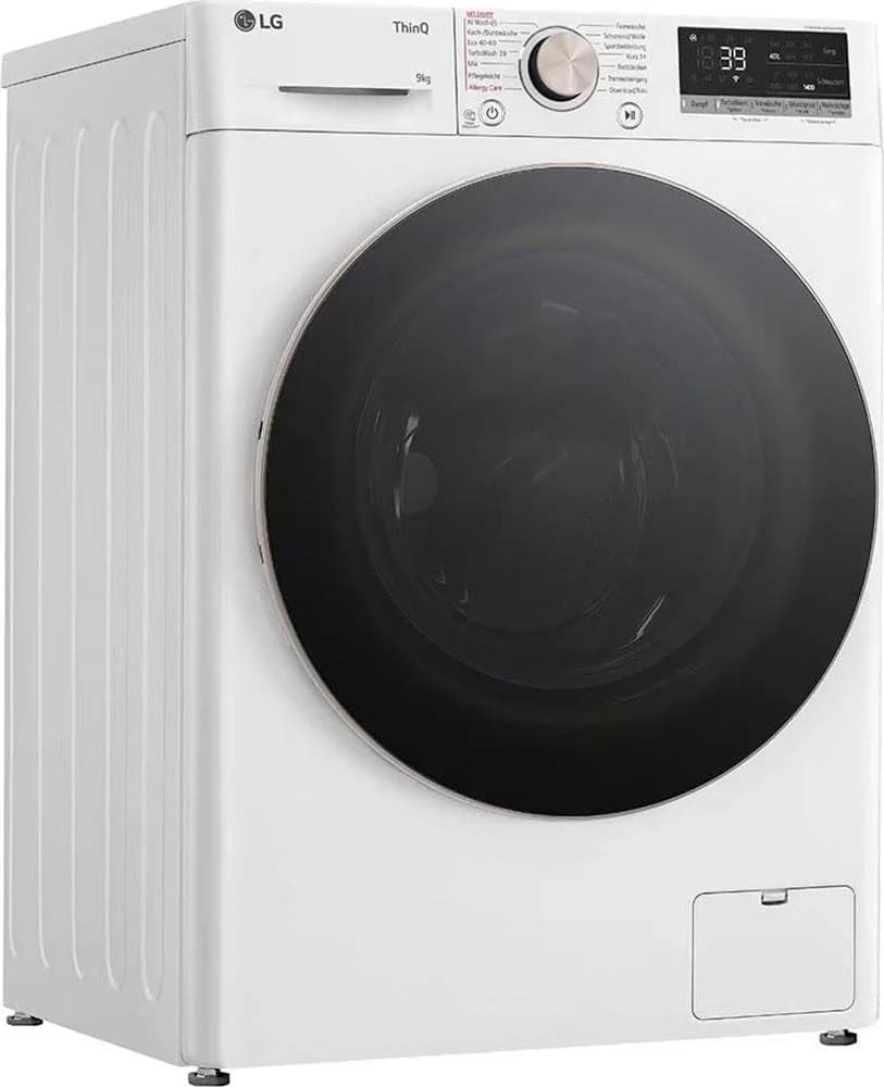 LG Waschmaschine F4WR709G 9 kg Frontlader Weiß Dampffunktion
