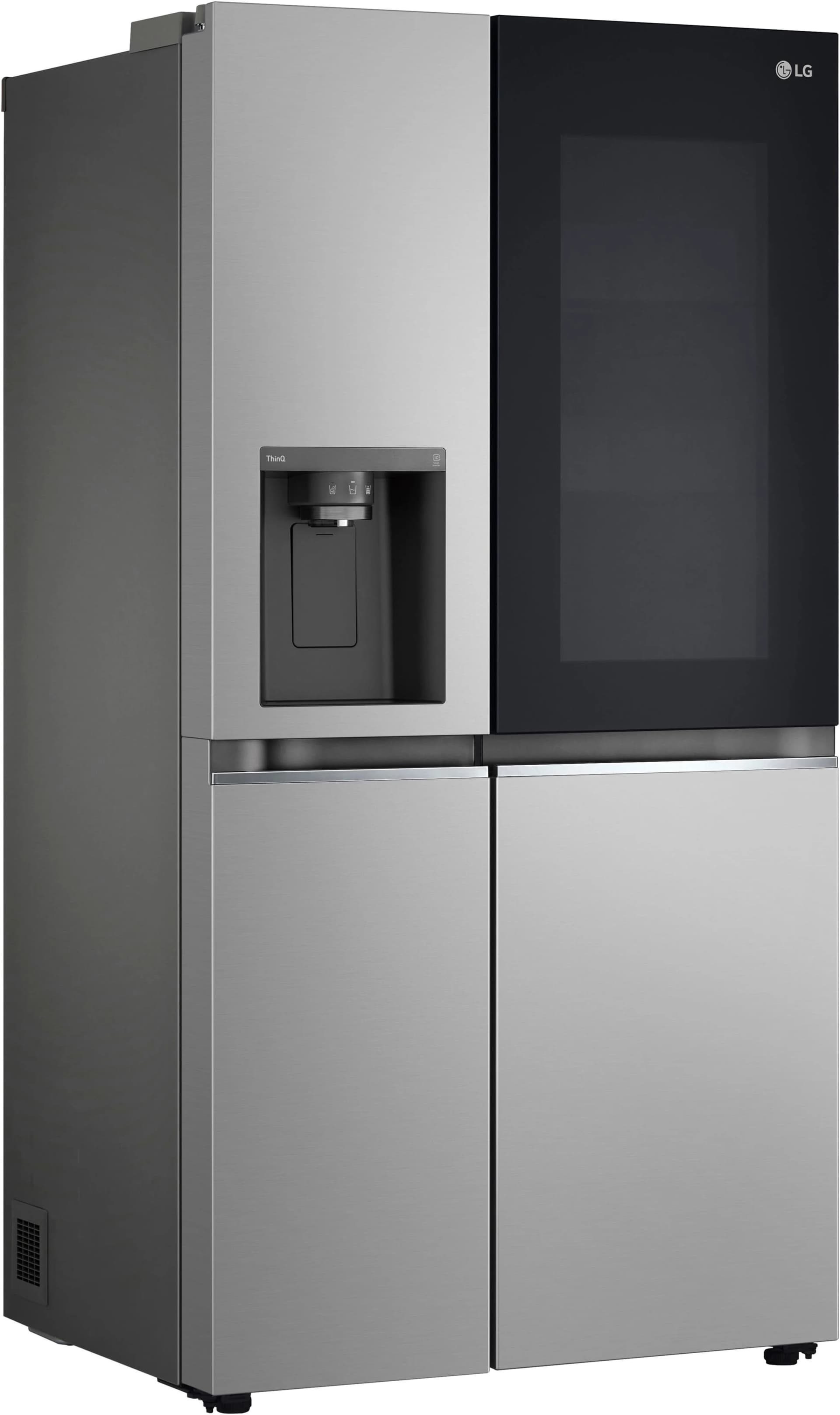 LG Side-by-Side GSLC41EPPE Silber mit Instaview Kühlschrank