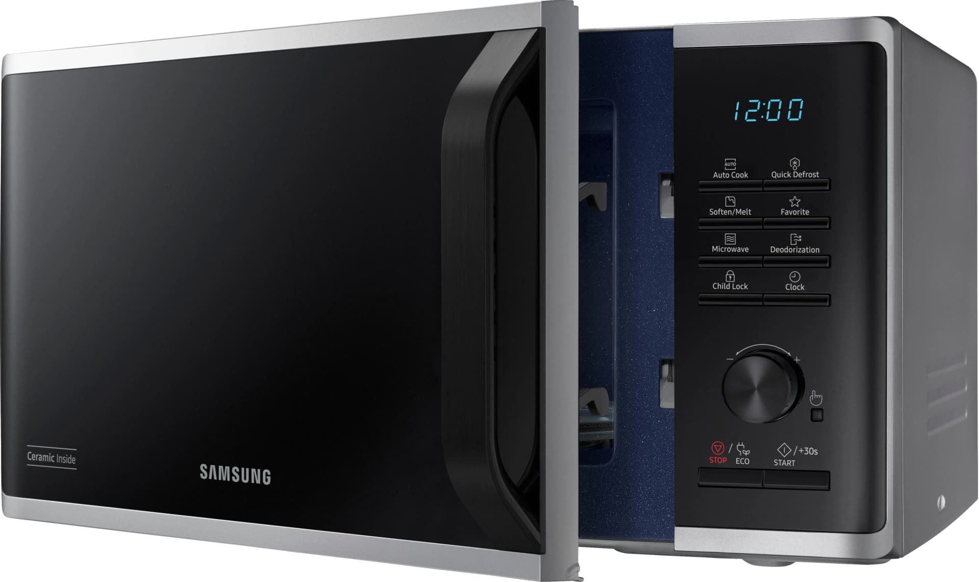 Samsung Mikrowelle MS2AK3515AS/EG 23L Silber