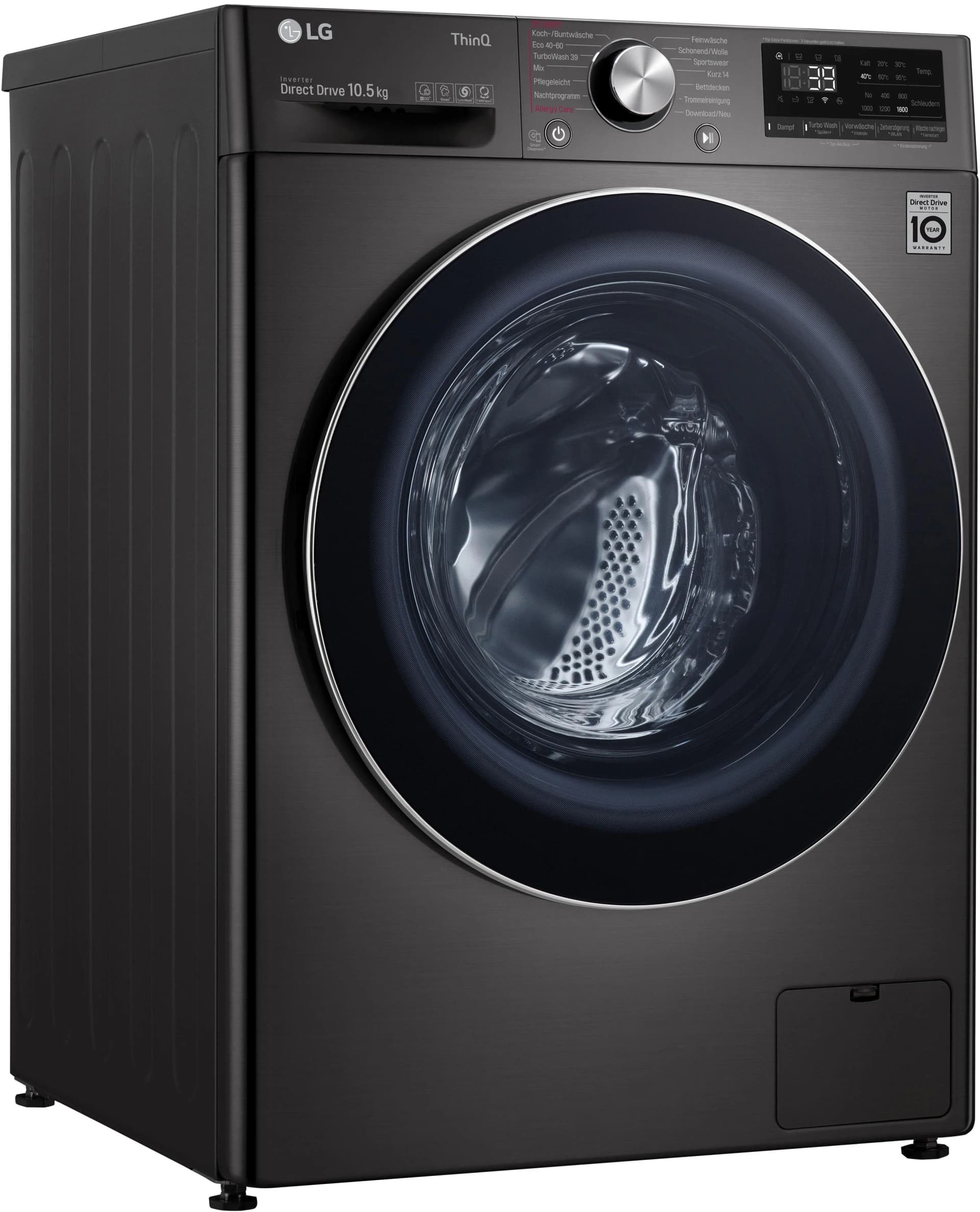LG Waschmaschine F6WV710P2S TurboWash 10,5 kg