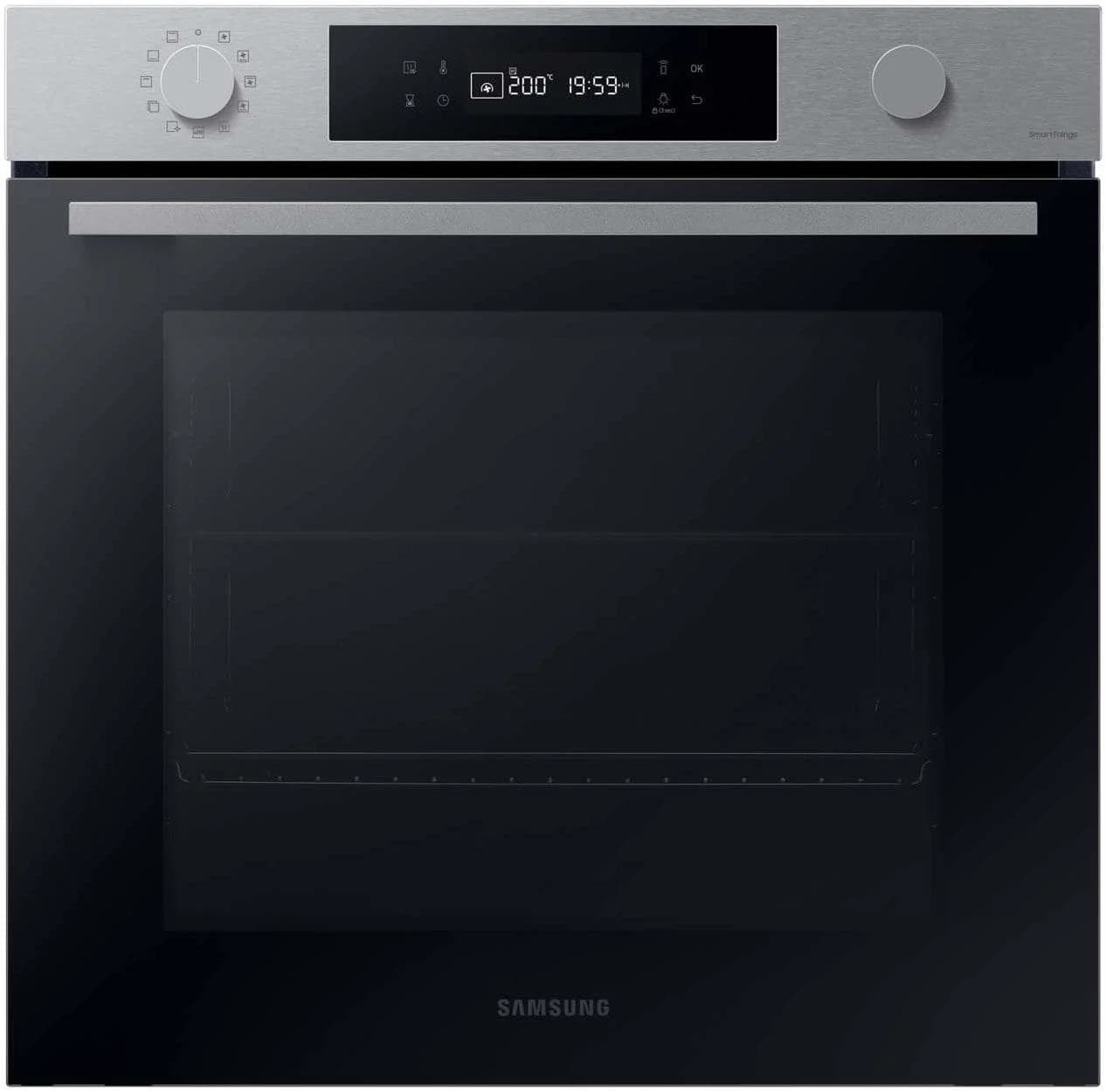 Samsung Einbaubackofen NV7B41307AS XXL-Innenraum 76L Silber
