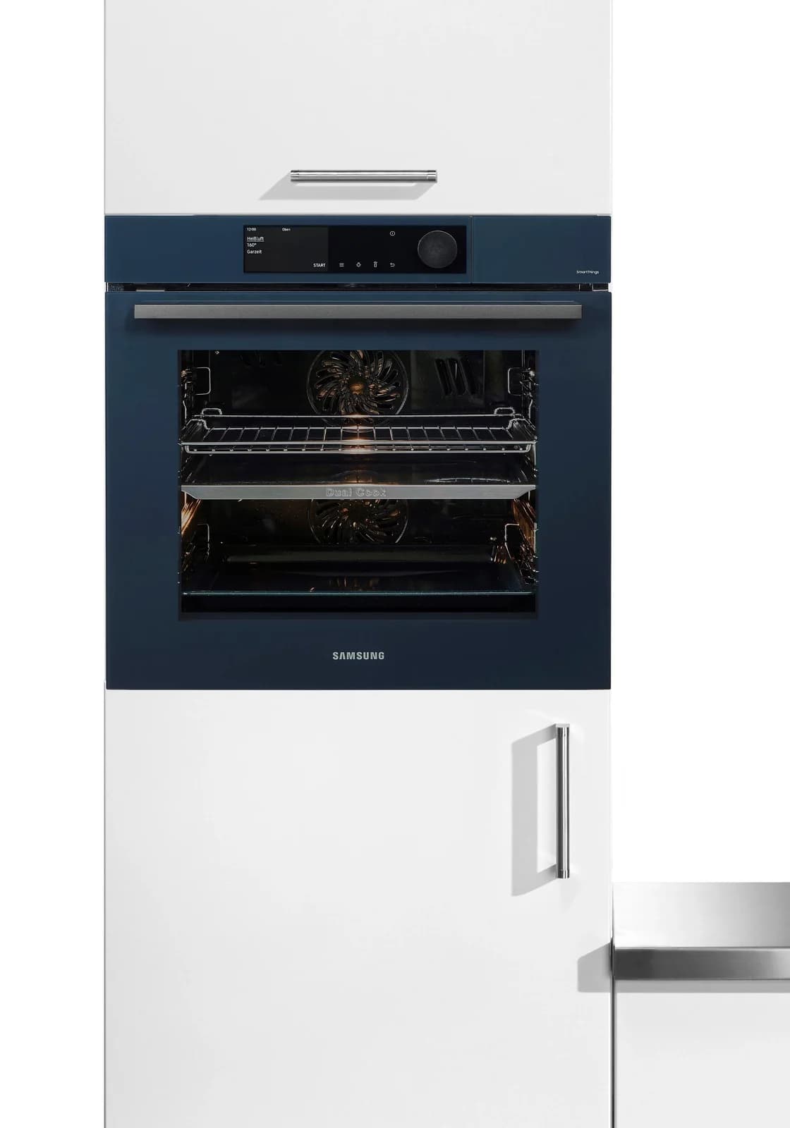 Samsung Pyrolyse Backofen NV7B6675CDN Dual Cook Blau