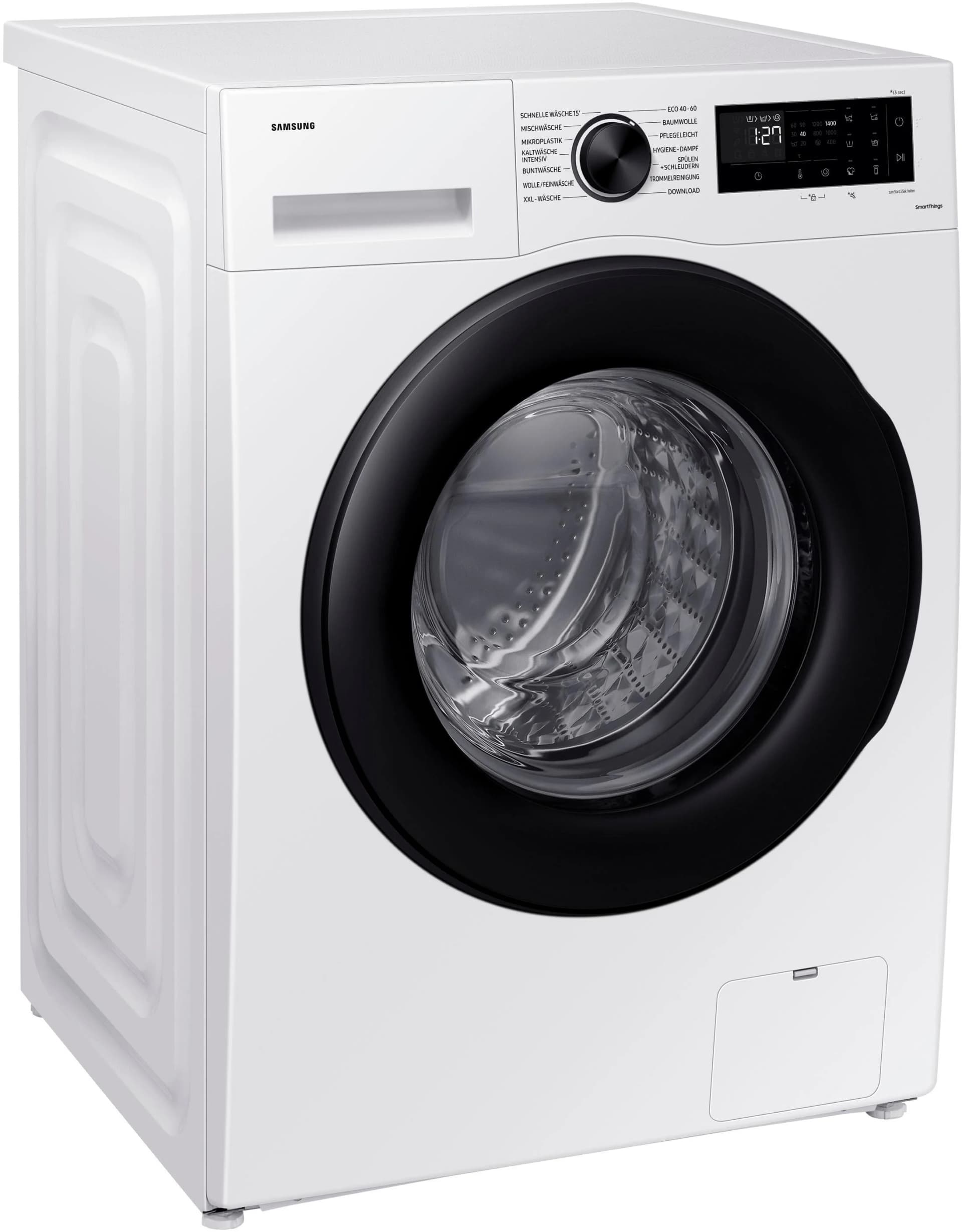 Samsung Waschmaschine WW8ECGC04AAEEG Frontlader 8 kg Schwarz-Weiß