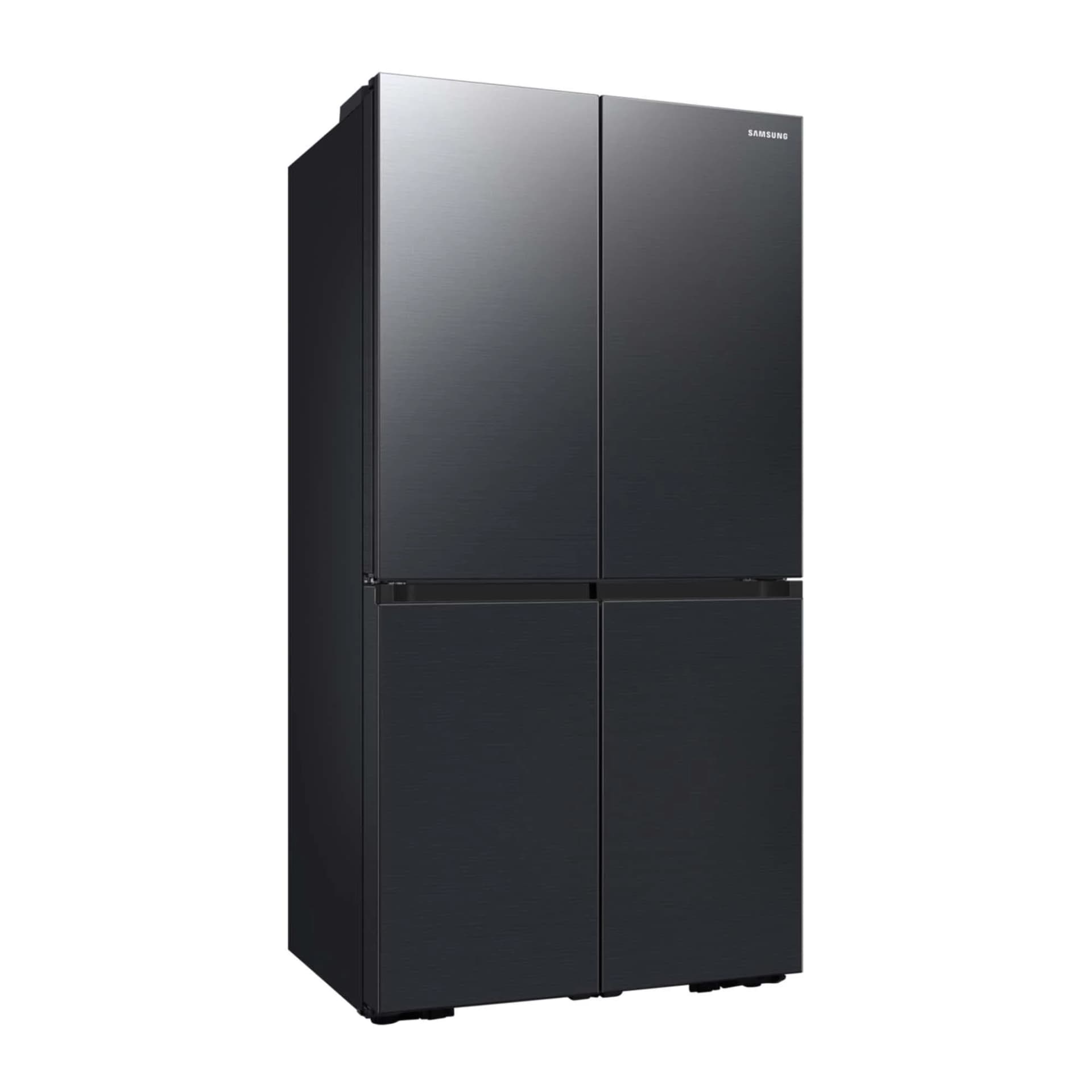 SAMSUNG Multi Door Kühlschrank Premium Black Steel mit Beverage-Center