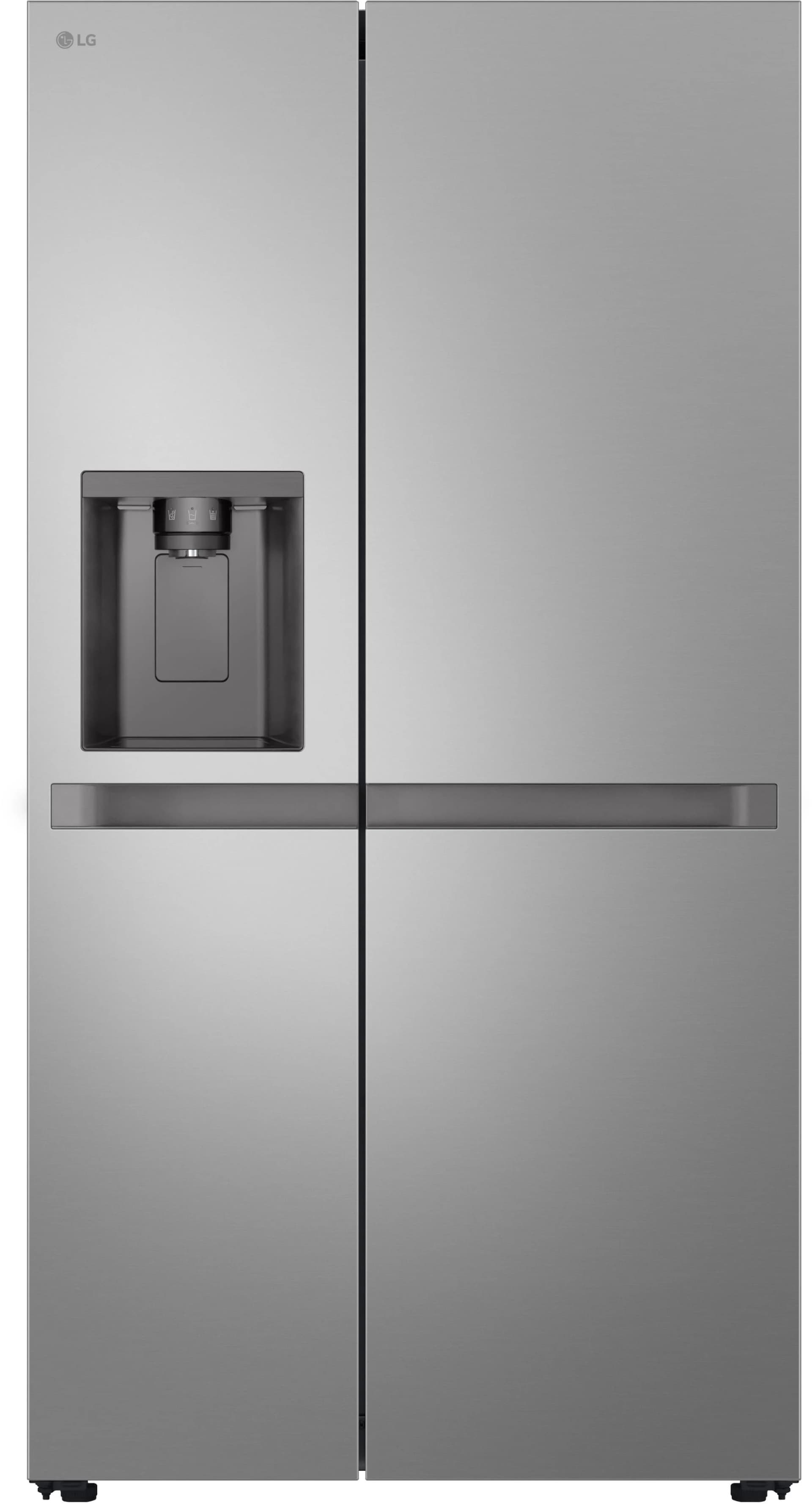 LG Side-by-Side Kühlschrank GSLC41EPPE Silber LED-Innenbeleuchtung