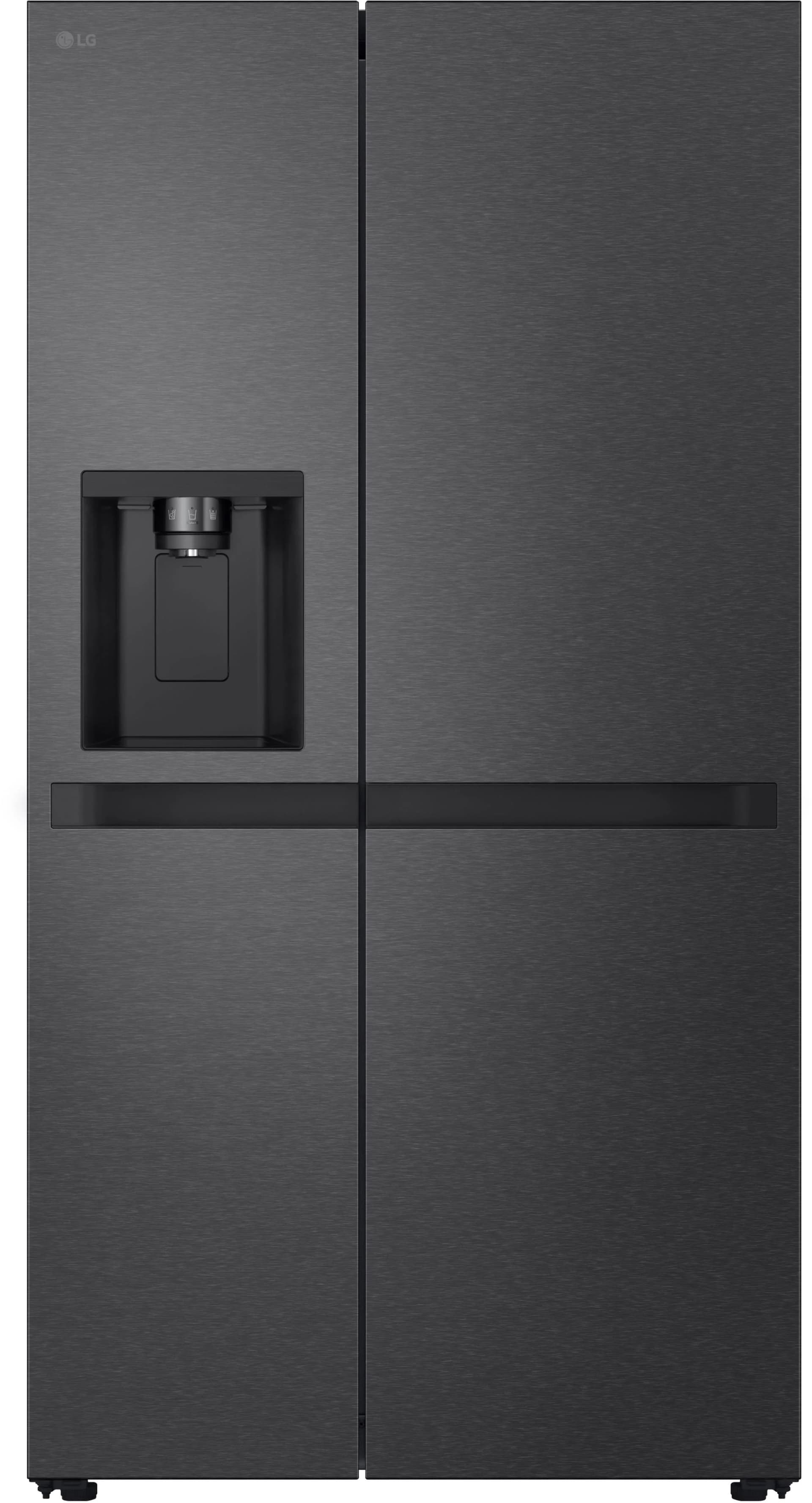 LG Side-by-Side GSLC40EPPE Kühlschrank Schwarz Total No Frost
