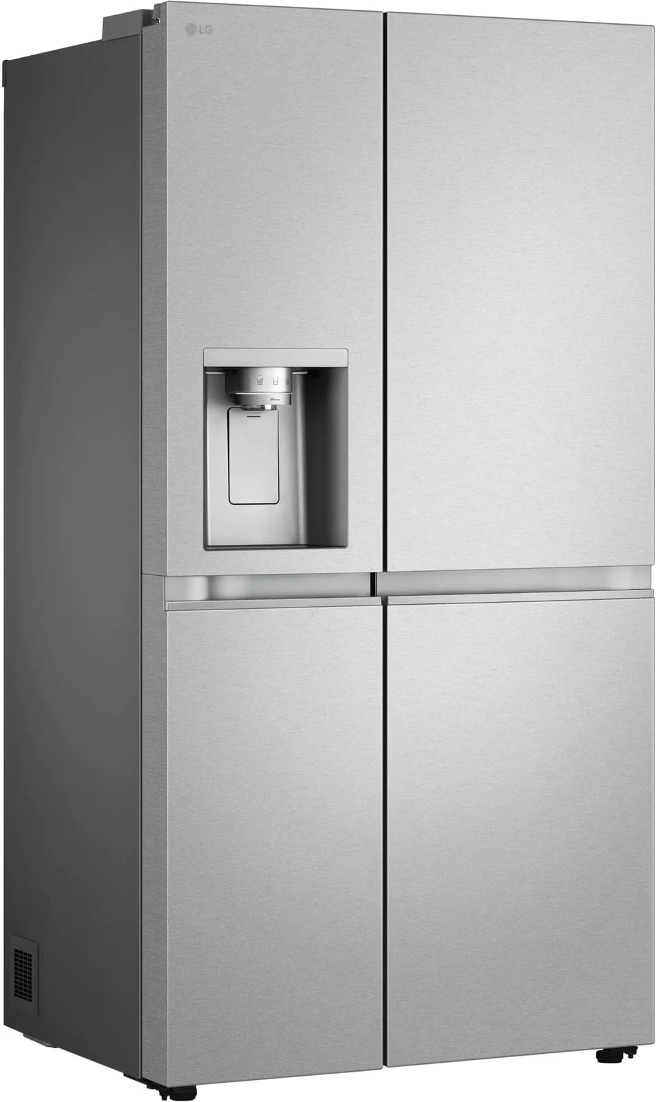 LG Side-by-Side Kühlschrank Silber Total No-Frost