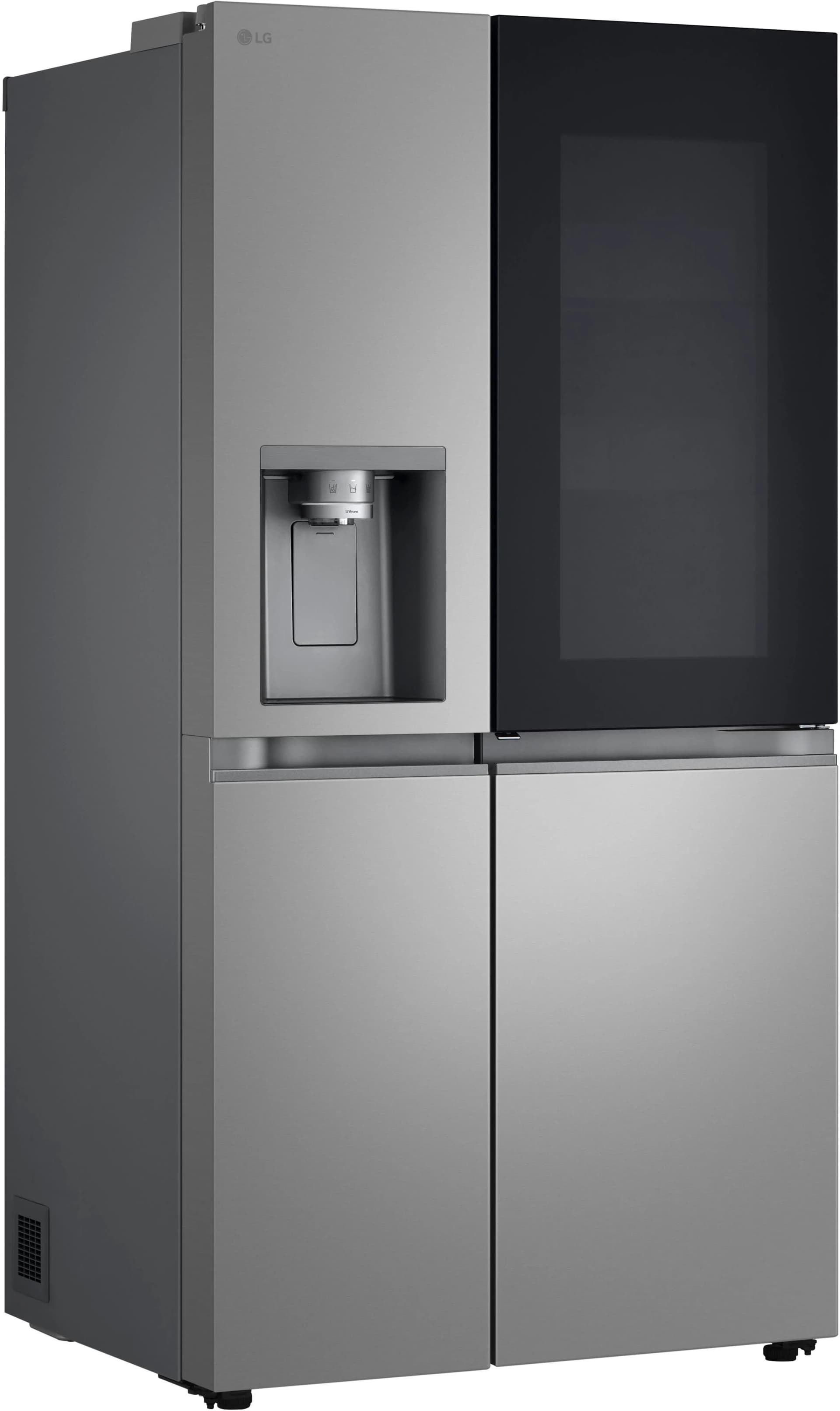 LG Side-by-Side GSXE81EVBD Kühlschrank Silber InstaView