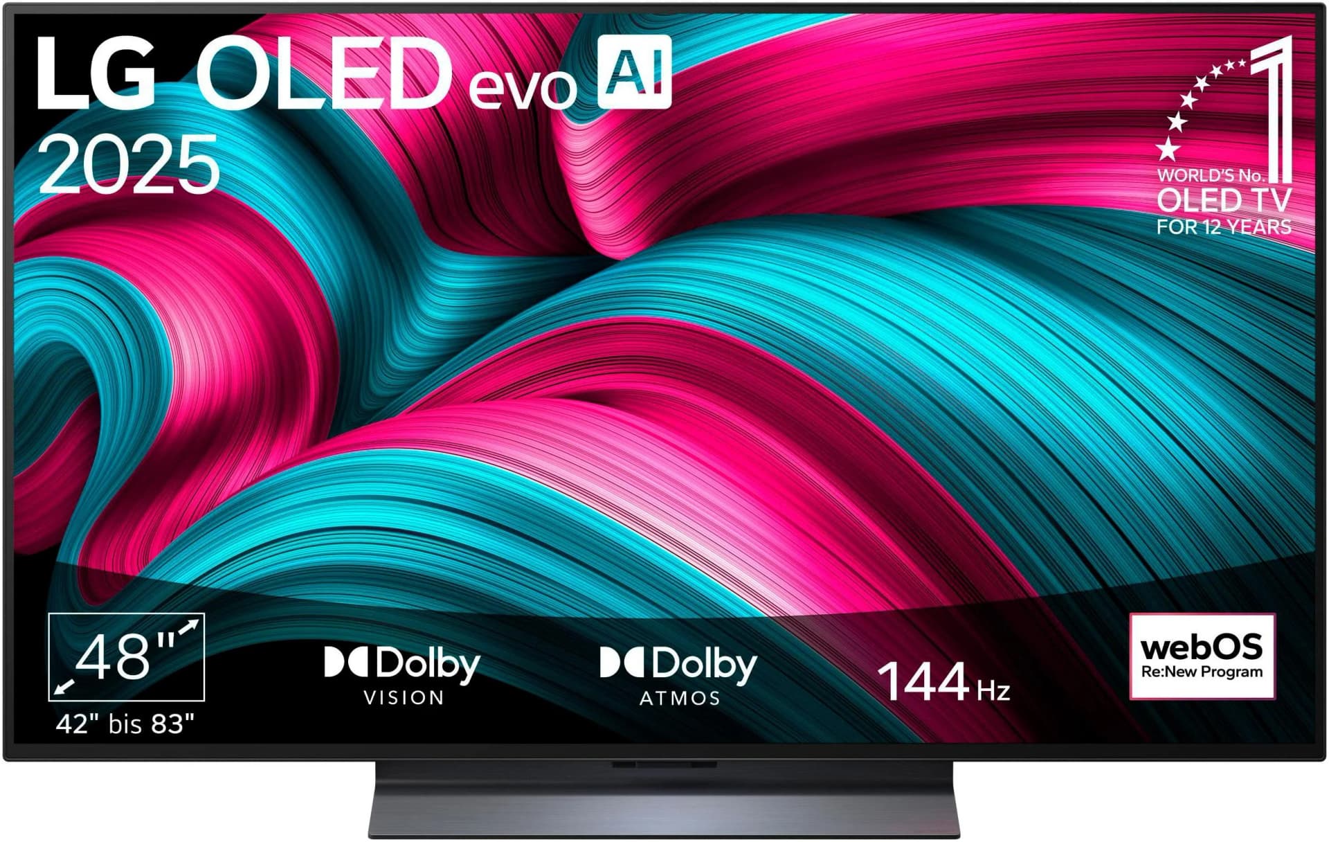 LG OLED48C5ELB 48 Zoll OLED evo 4K UHD Smart TV - Bild 2