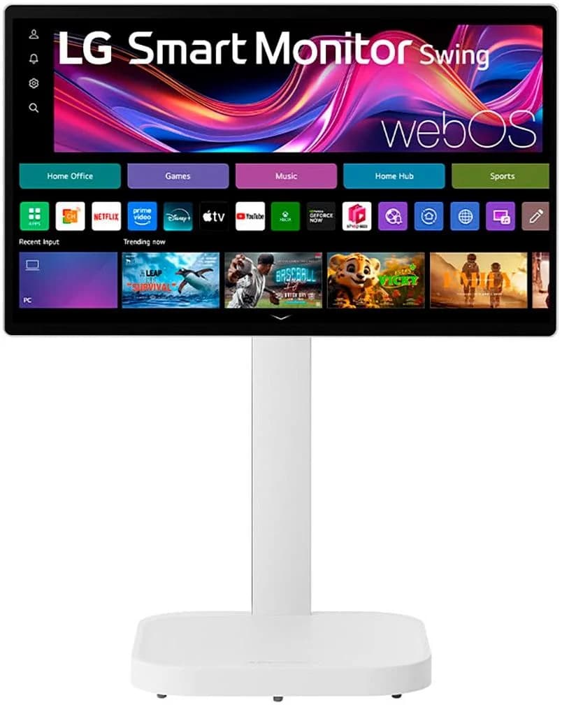 LG 32U889SA Smart Monitor 31,5 Zoll 4K UHD IPS Touchscreen Weiß
