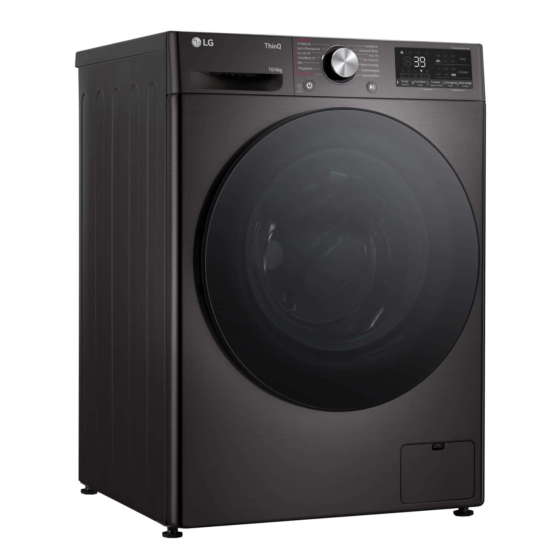 LG Waschtrockner W4WR70X61 Schwarz Inverter Direct Drive