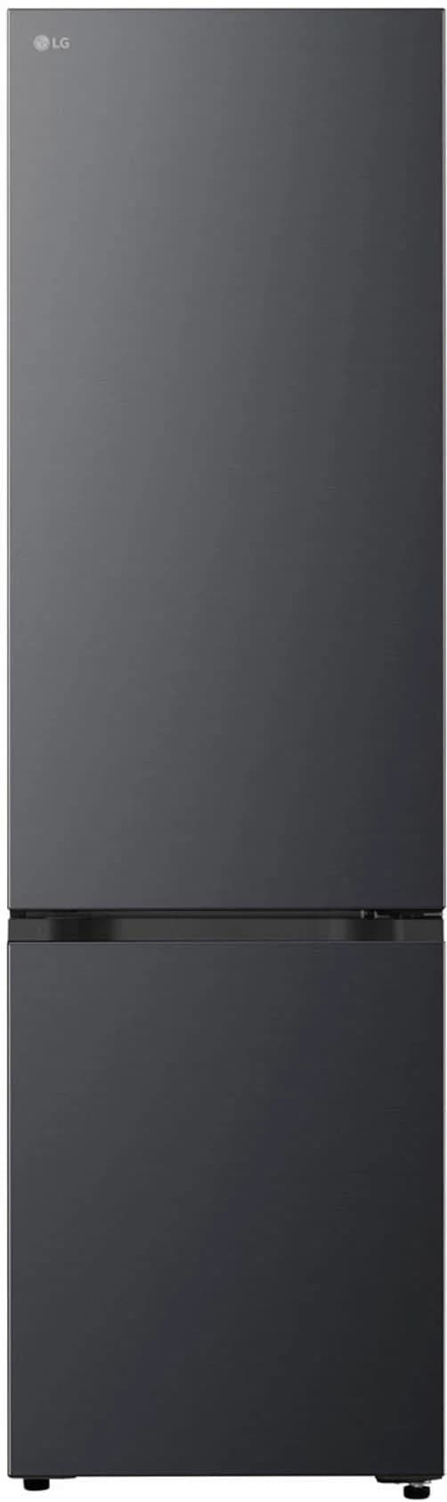 Kühl-/Gefrierkombination Metallic Black, schwarz