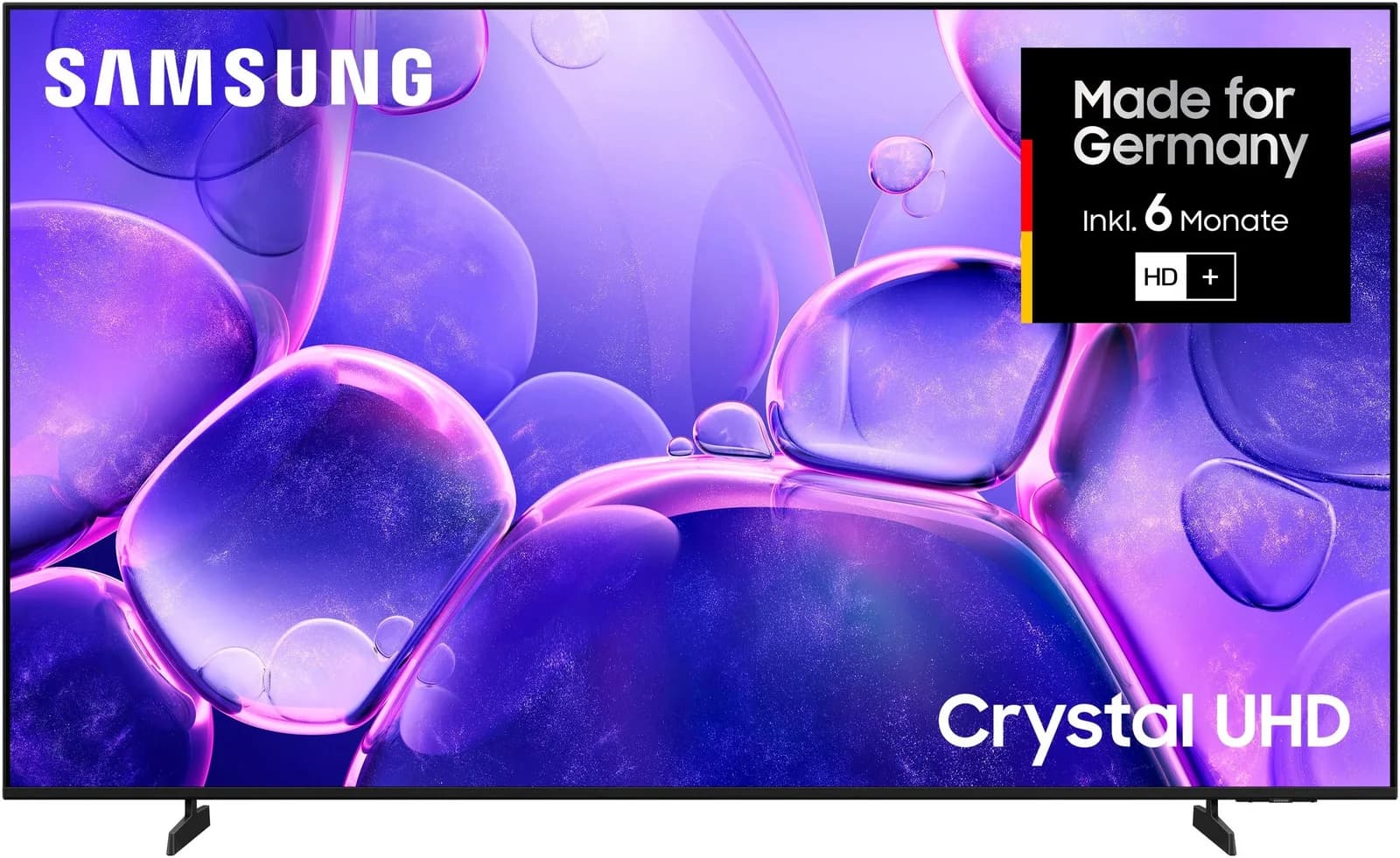 Samsung LED-Fernseher 75 Zoll Crystal UHD Schwarz Smart-TV