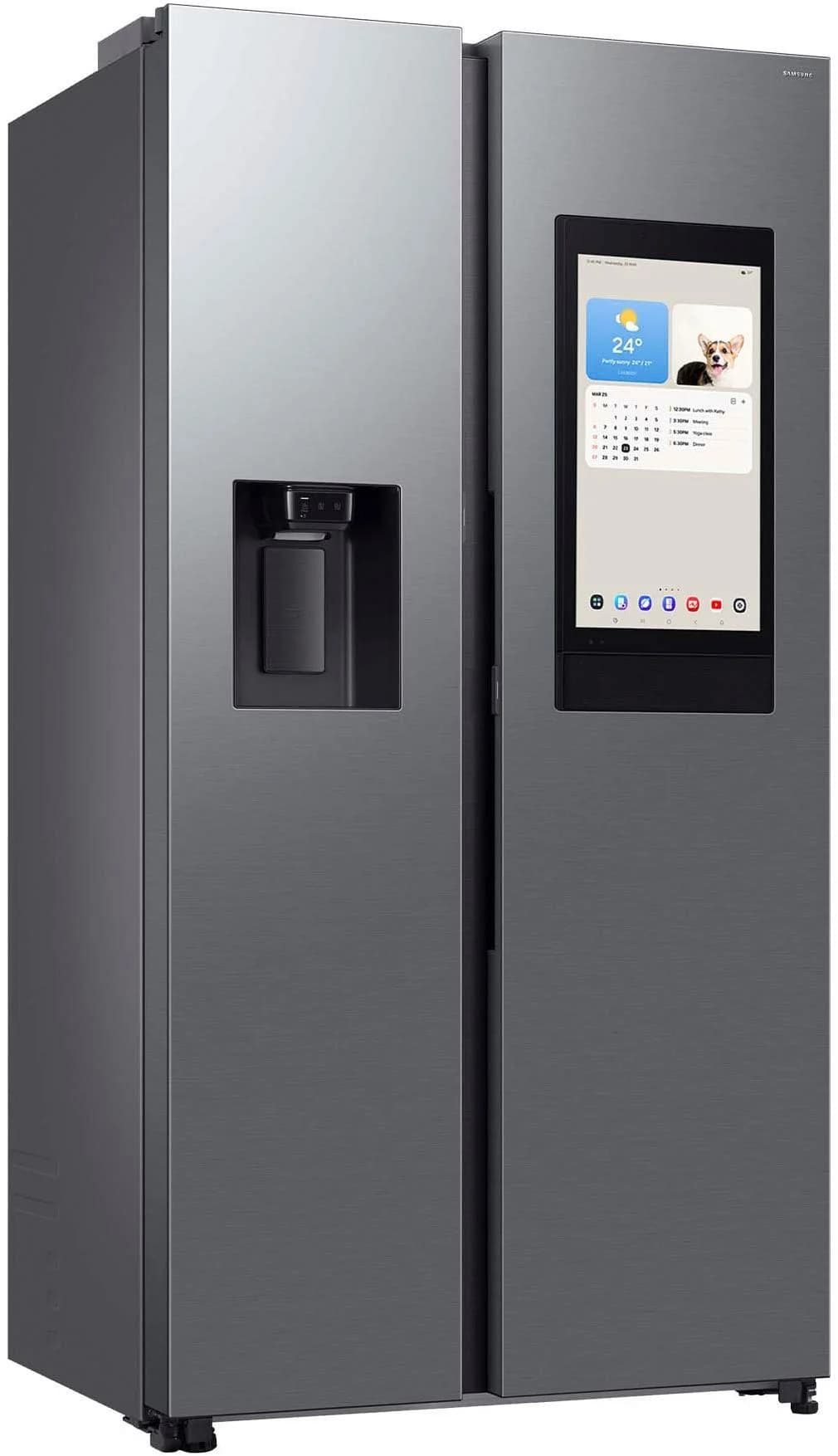 SAMSUNG Side-by-Side Kühlschrank RS90F67BE Edelstahl-Look
