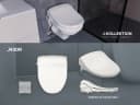 LEEVENTUS Dusch-WC Sitz Bidet mit Fernbedienung und Sitzheizung Bild 4