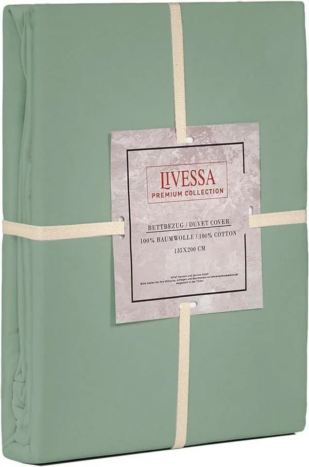 Livessa Jersey Bettwäsche 100% Baumwolle Reißverschluss - Bild 4
