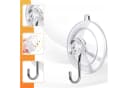 FOUORTUNATE-BEE Saugnapf Haken 12er Set Edelstahl Transparent Bild 4
