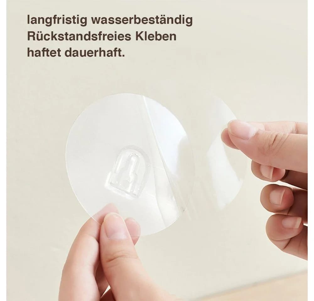 FOUORTUNATE-BEE Zahnbürstenhalter Wand selbstklebend 2er Set - Bild 5