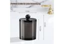 FOUORTUNATE-BEE Kosmetik-Organizer 3-tlg Transparent Schwarz Bild 1