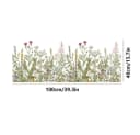 FOUORTUNATE-BEE Fenstersticker Pflanzen- & Blumen-Wandaufkleber – 40×100 cm Bild 1