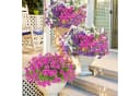 FOUORTUNATE-BEE Kunstblumenstrauß 9er Set Bunte Petunien Balkon Bild 5