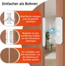 FOUORTUNATE-BEE Magnetschnäpper 6er Set Selbstklebend Ultradünn Bild 5