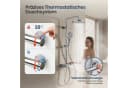 Alphabath Duschsystem mit Thermostat und Regenduschkopf Chrom Bild 1