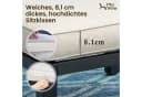 PHI VILLA Gartenlounge-Set Beige Metall mit Kissen Bild 4