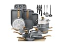Kitchen Academy Topf-Set 30-tlg. Grau Aluminium Granit Bild 2