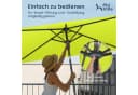 PHI VILLA Balkonschirm Grün Kippbar mit Klemme UV50+ Bild 1