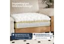 PHI VILLA Ecksofa L-Form 4-6-Sitzer Cord Weiß mit Ottomanen Bild 3