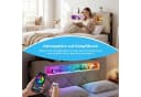 zebery Stauraumbett Polsterbett Beige mit LED und USB Bild 4